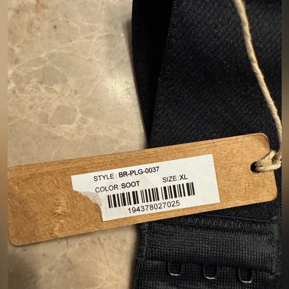 SKIMS COTTON RIB PLUNGE BRALETTE - Picture 11 of 11